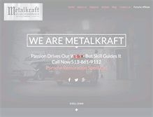 Tablet Screenshot of metalkraftcoachwerkes.com